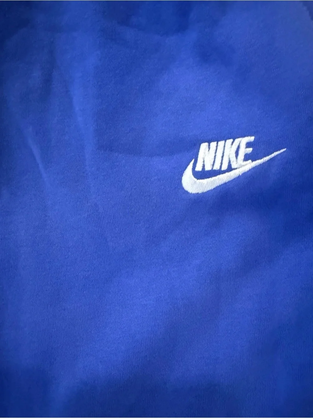 Nike Kids Cobalt Blue Fleece Joggers
